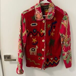 ALLURE Vintage  Jacket Size Medium